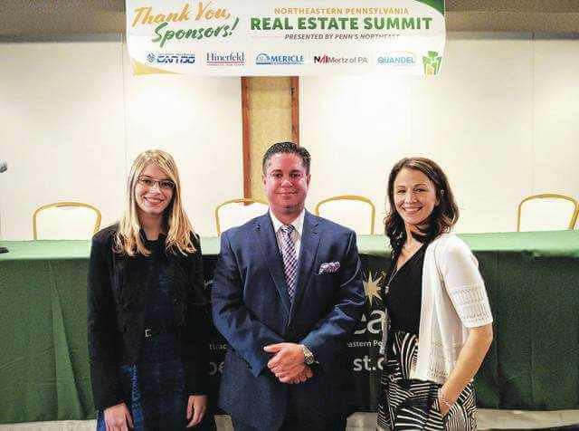 From left: Amber Kuharchik, marketing coordinator for Penn's Northeast; John Augustine, president and CEO of Penn's Northeast; and Rachel Antosh Hawk, marketing director for Penn's Northeast.