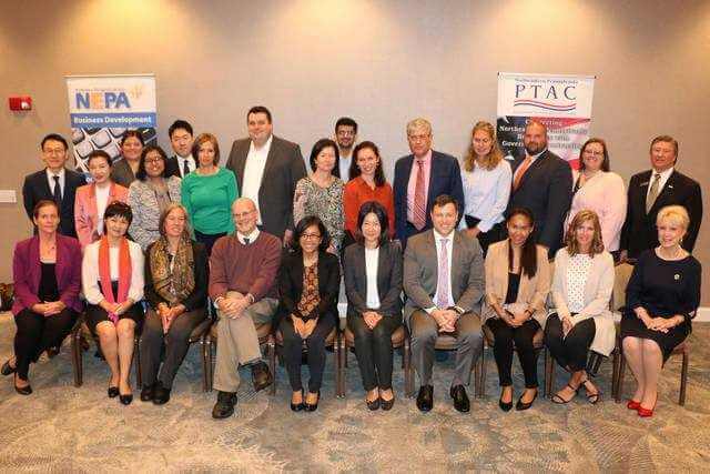 Pennsylvania trade representatives and dignitaries at the 2019 ‘Bringing the World to Northeastern Pennsylvania' event. - Submitted photo