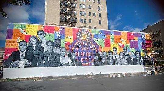 The Office Scranton Mural